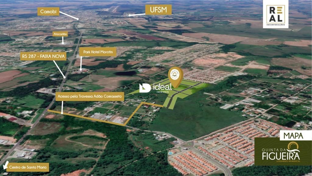 Lote/Terreno de 300m² no bairro Diácono João Luiz Pozzobon, em Santa Maria | Eu Corretor
