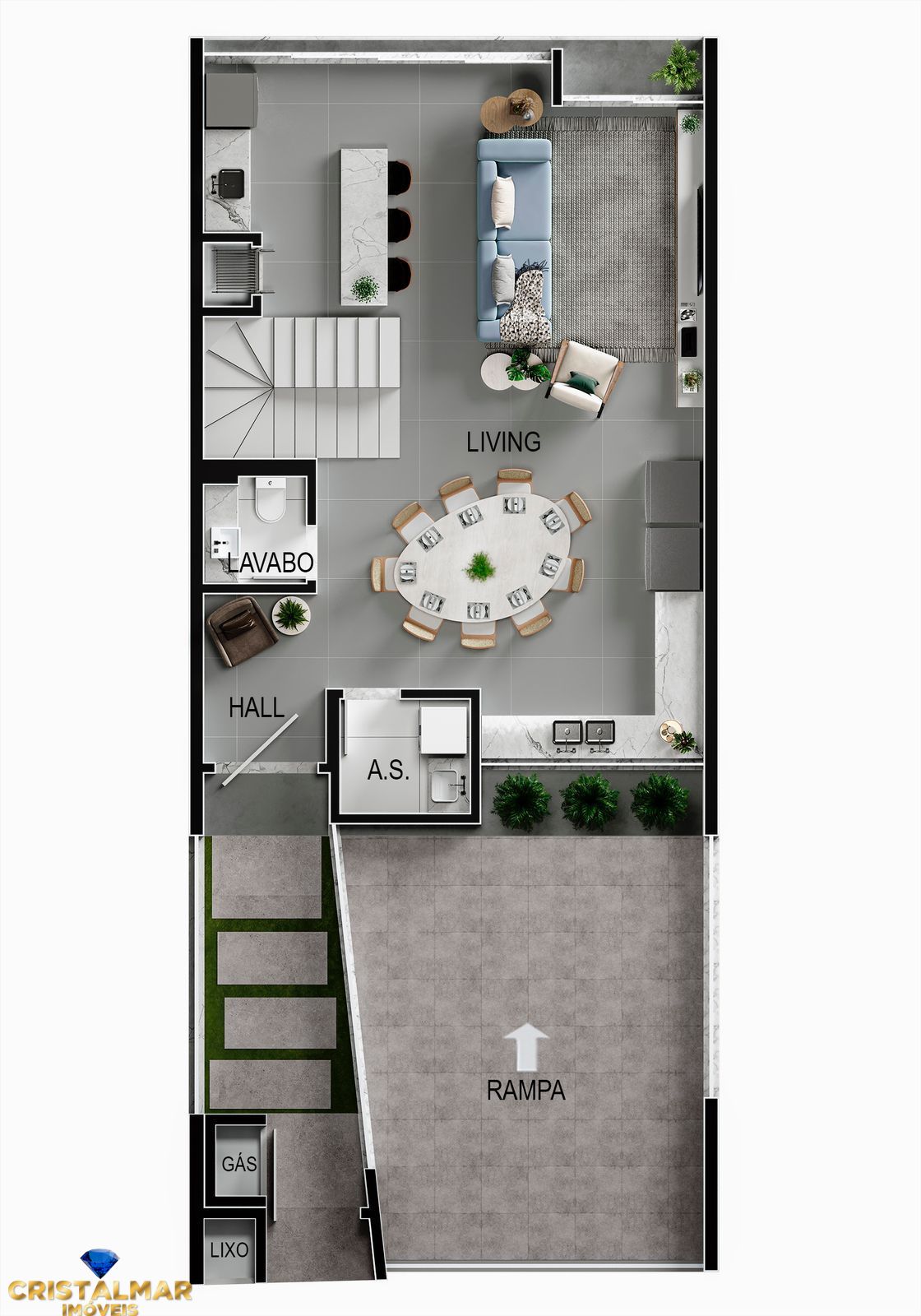 Sobrado, 3 quartos, 170 m² - Foto 7