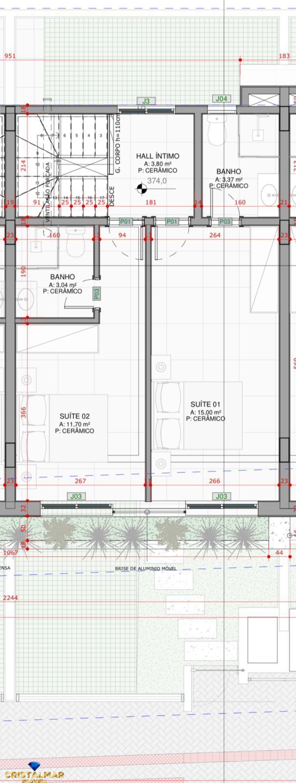 Apartamento, 2 quartos, 80 m² - Foto 17