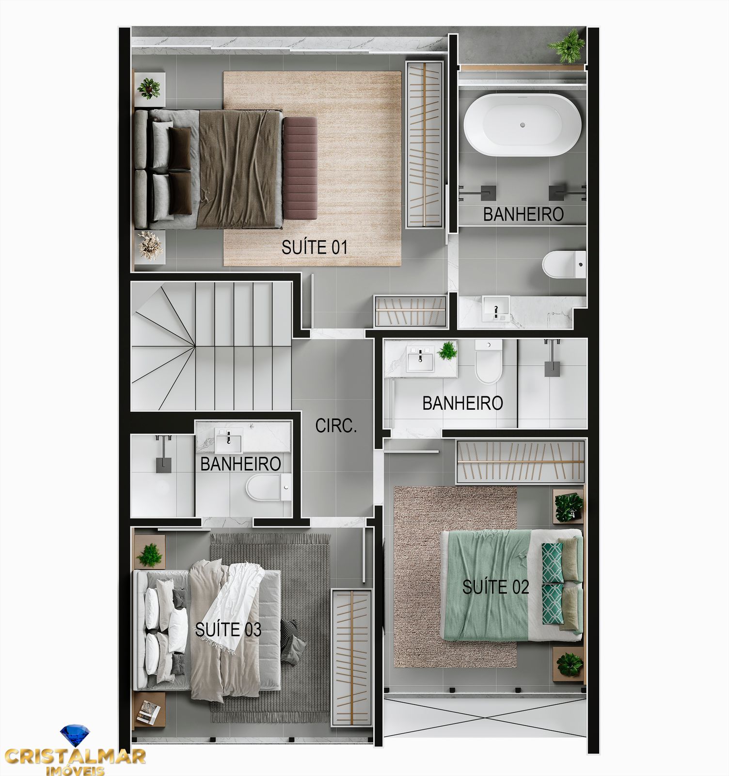 Sobrado, 3 quartos, 170 m² - Foto 6