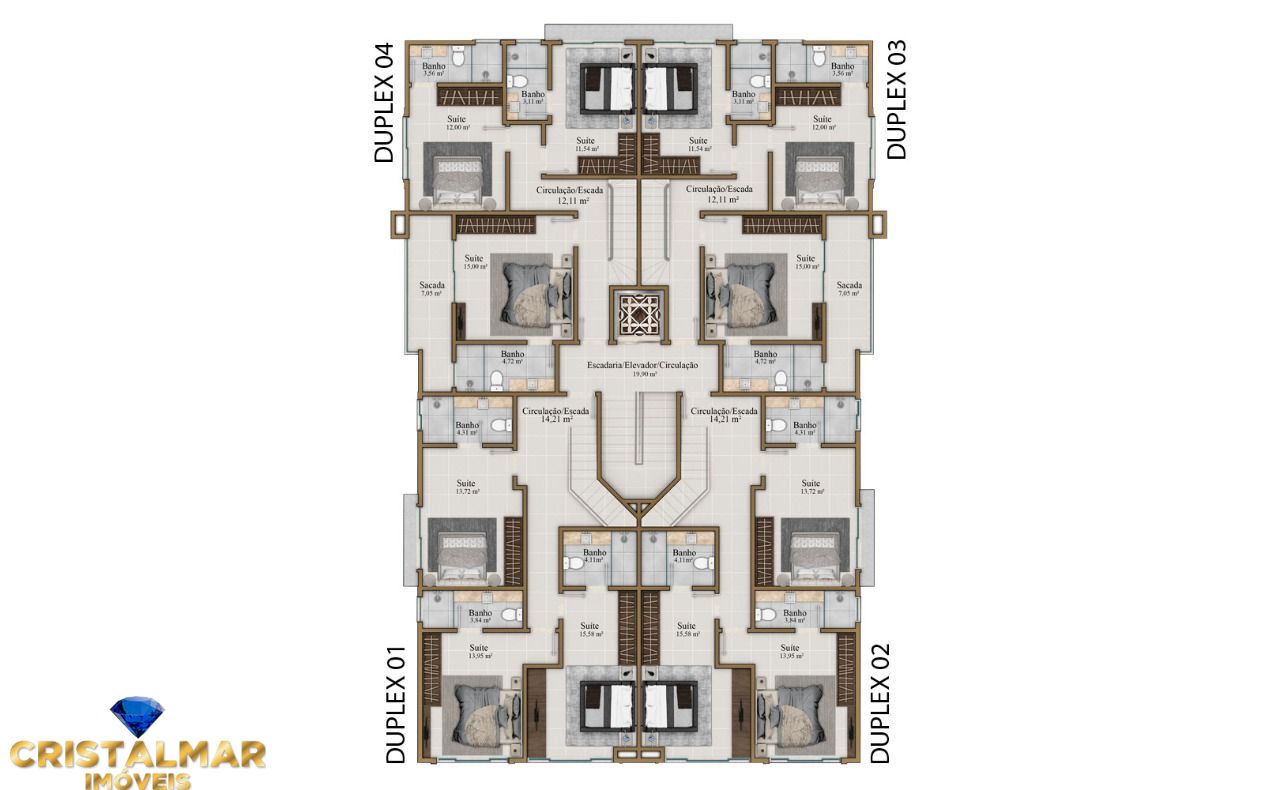 Apartamento, 2 quartos, 78 m² - Foto 11