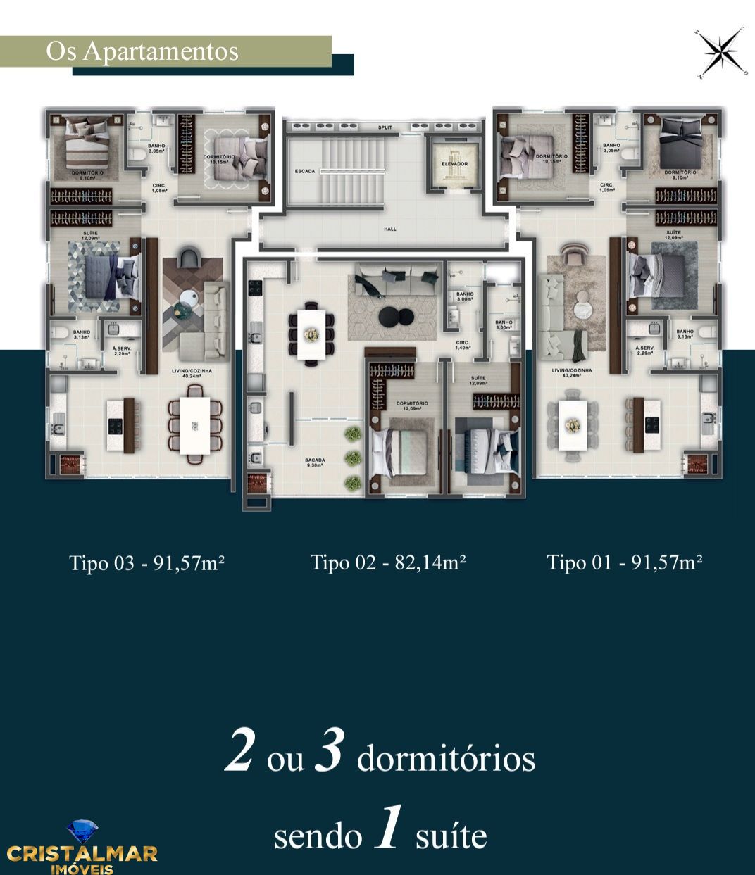 Conjunto Comercial-Sala à venda com 1 quarto, 92m² - Foto 4