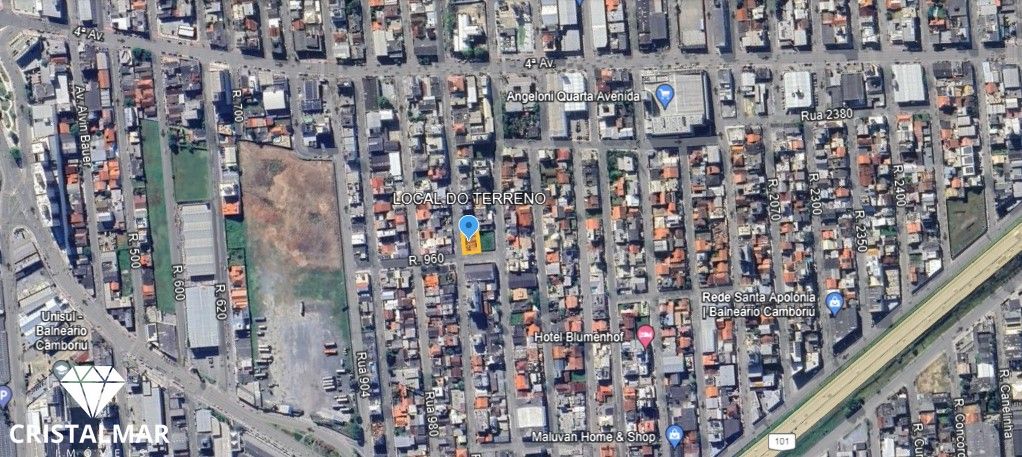 Lote/Terreno de 501m² no bairro Centro, em Balneário Camboriú | Eu Corretor