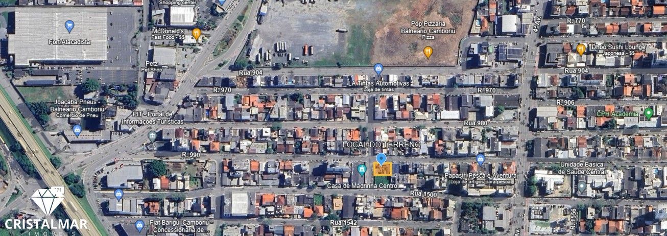 Lote/Terreno de 501m² no bairro Centro, em Balneário Camboriú | Eu Corretor