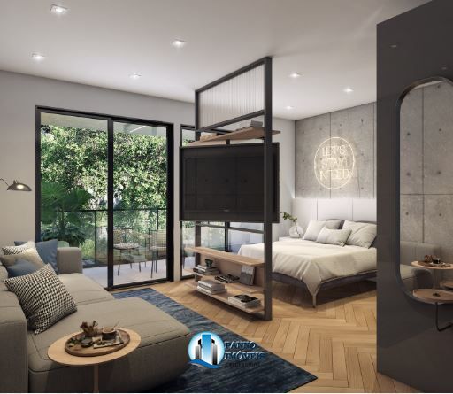 Apartamento com 1 Dormitórios à venda, 46 m² por R$ 801.820,00 Apartamento com 1 Dormitórios à venda, 46 m² por R$ 801.820,00