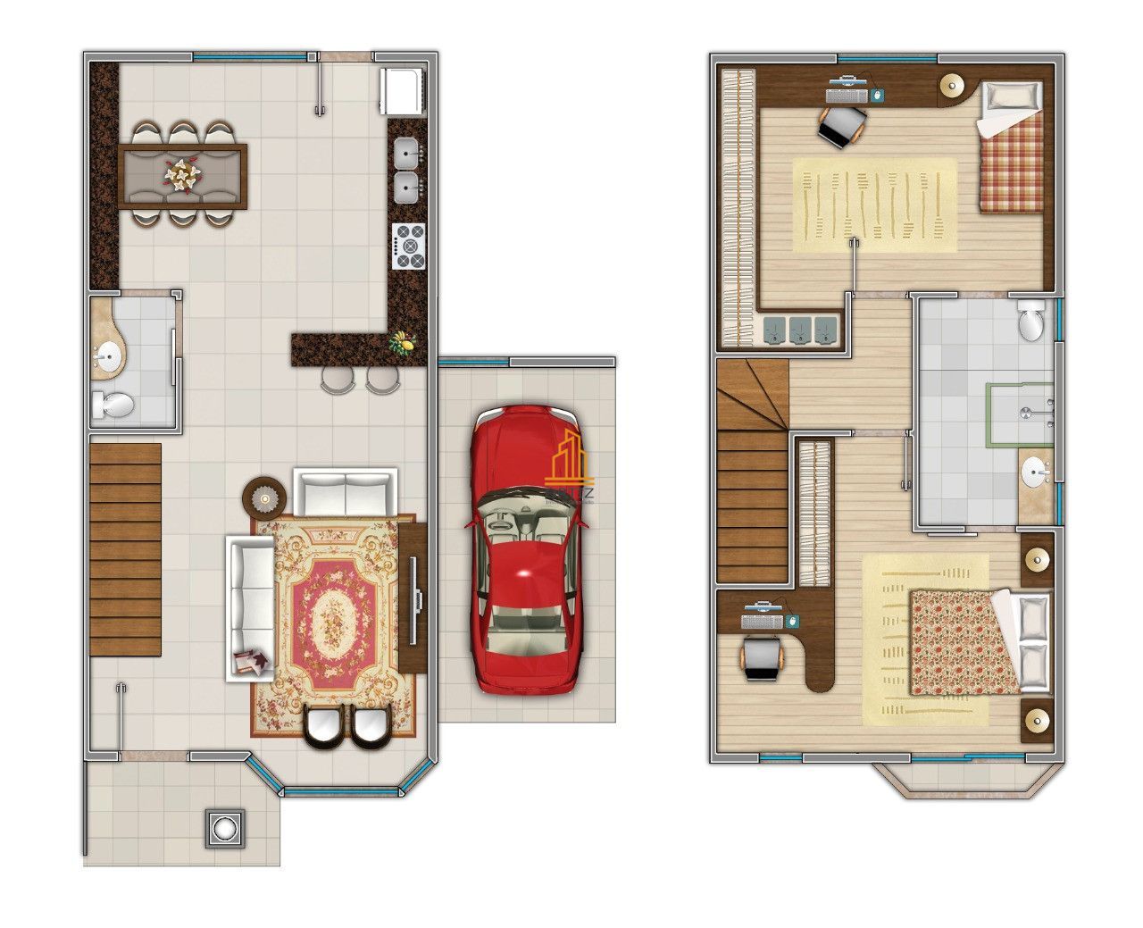 Apartamento à venda com 2 quartos, 108m² - Foto 2