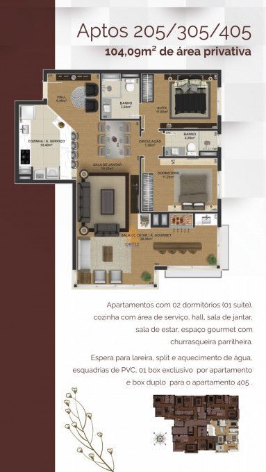Apartamento, 3 quartos, 89 m² - Foto 53