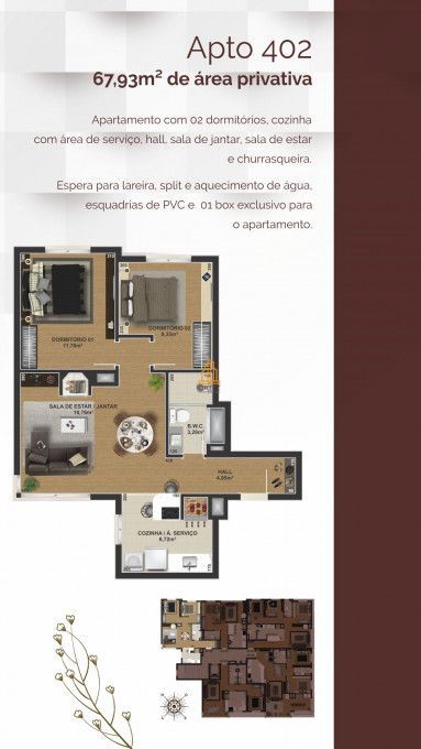 Apartamento, 3 quartos, 89 m² - Foto 55