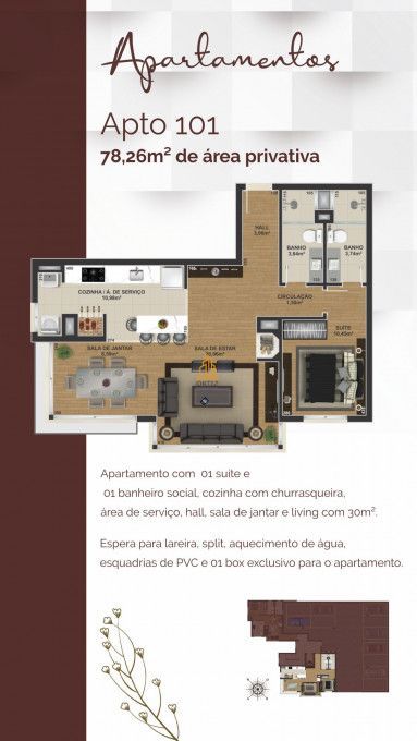 Apartamento, 3 quartos, 89 m² - Foto 40