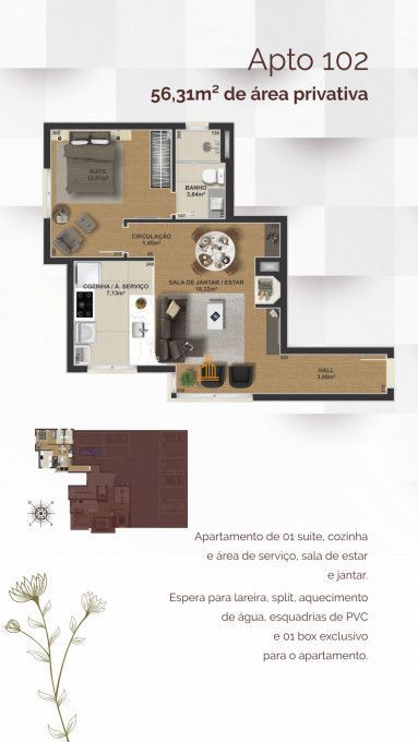 Apartamento, 3 quartos, 89 m² - Foto 43