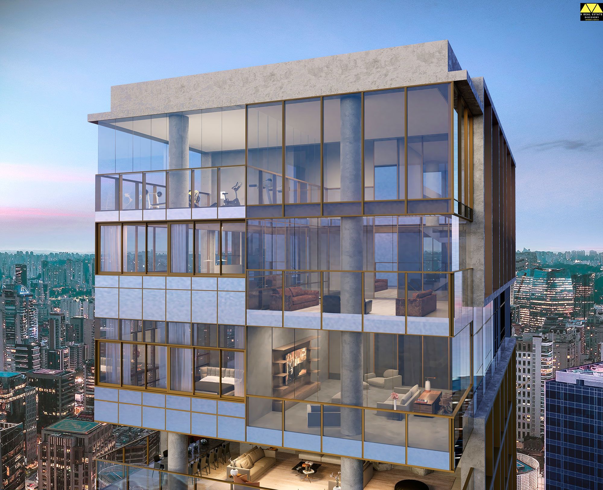 Cobertura, 4 quartos, 771 m² - Foto 1