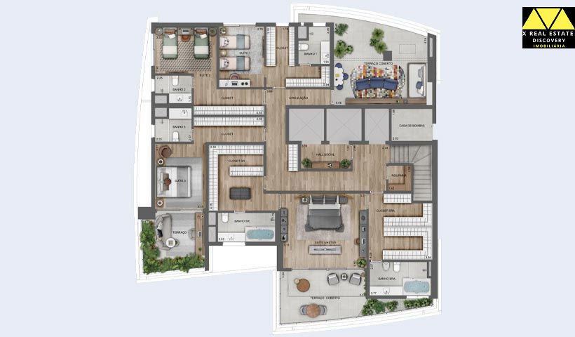Apartamento, 4 quartos, 276 m² - Foto 36