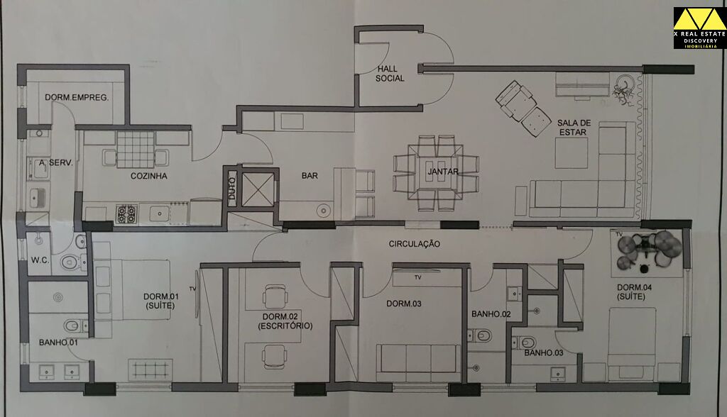 Apartamento à venda com 4 quartos, 140m² - Foto 25