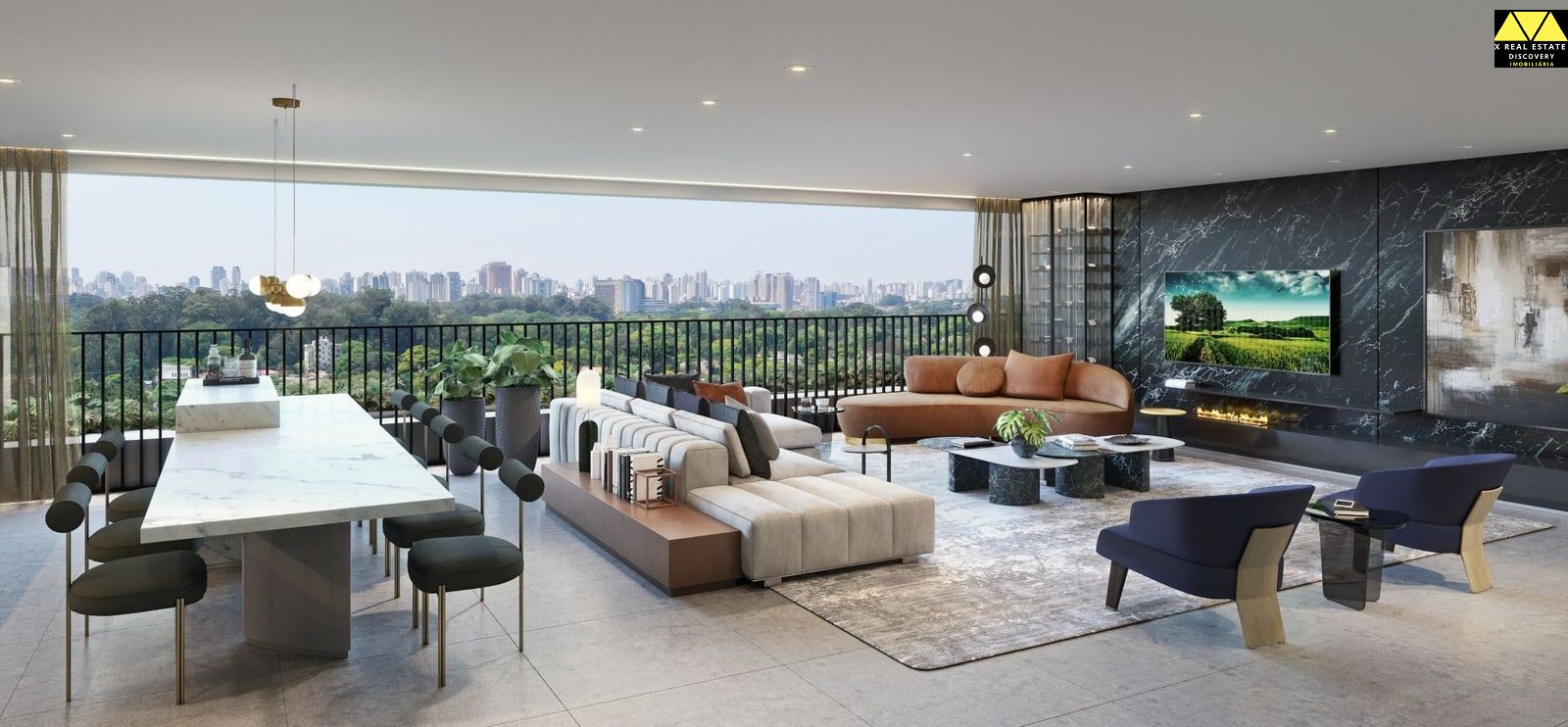 Cobertura, 4 quartos, 338 m² - Foto 2