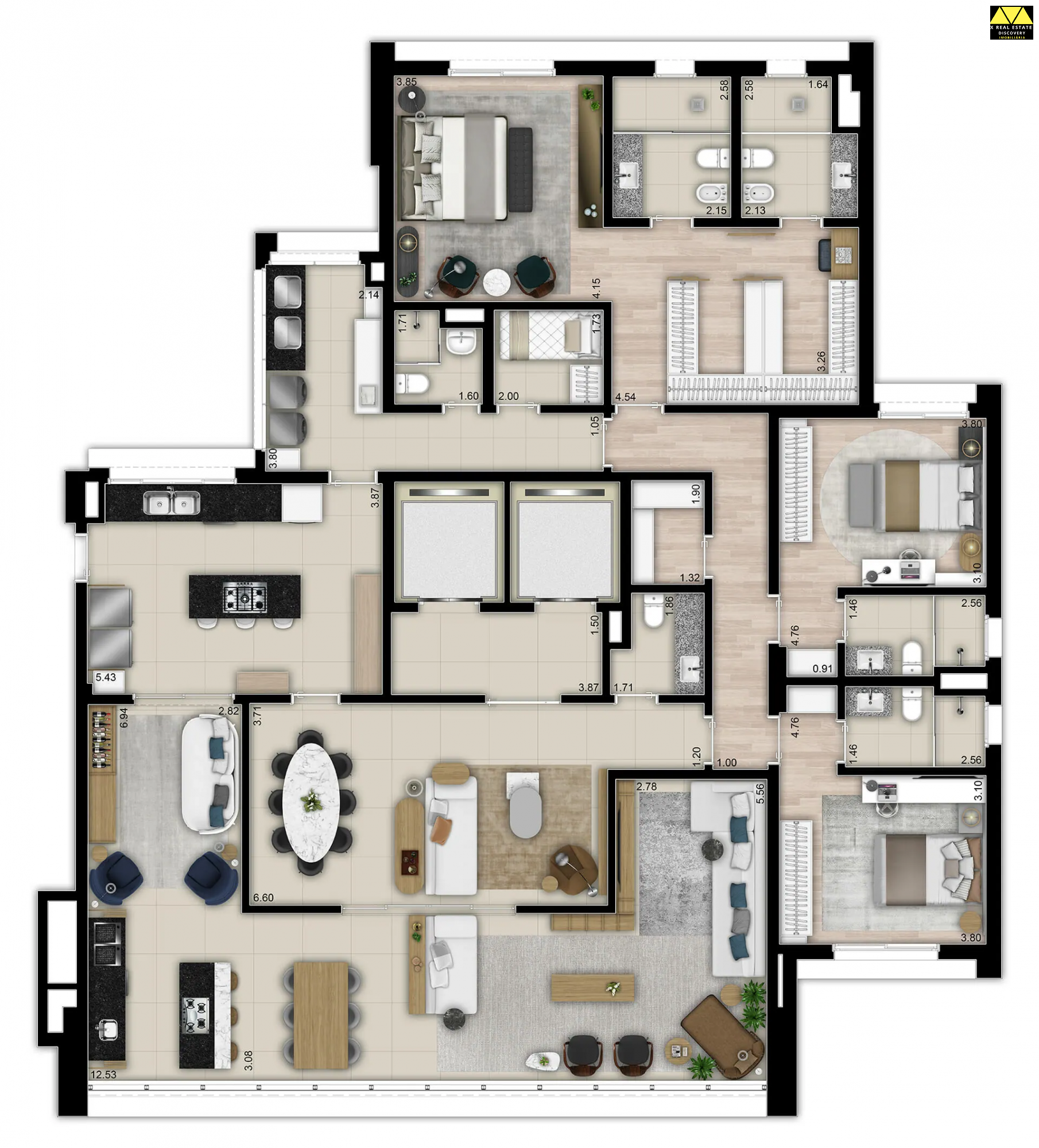 Apartamento, 3 quartos, 277 m² - Foto 28