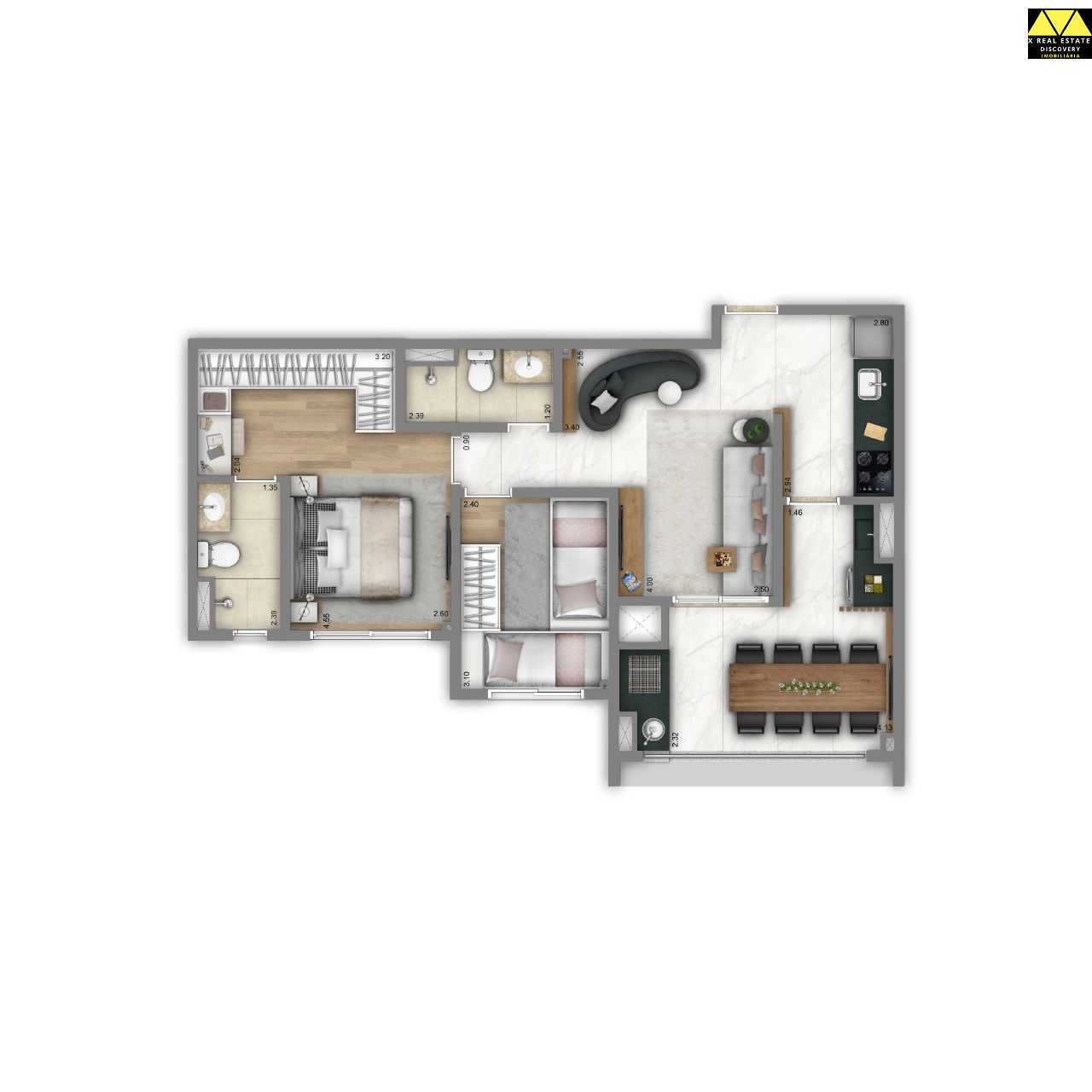 Apartamento, 3 quartos, 82 m² - Foto 23