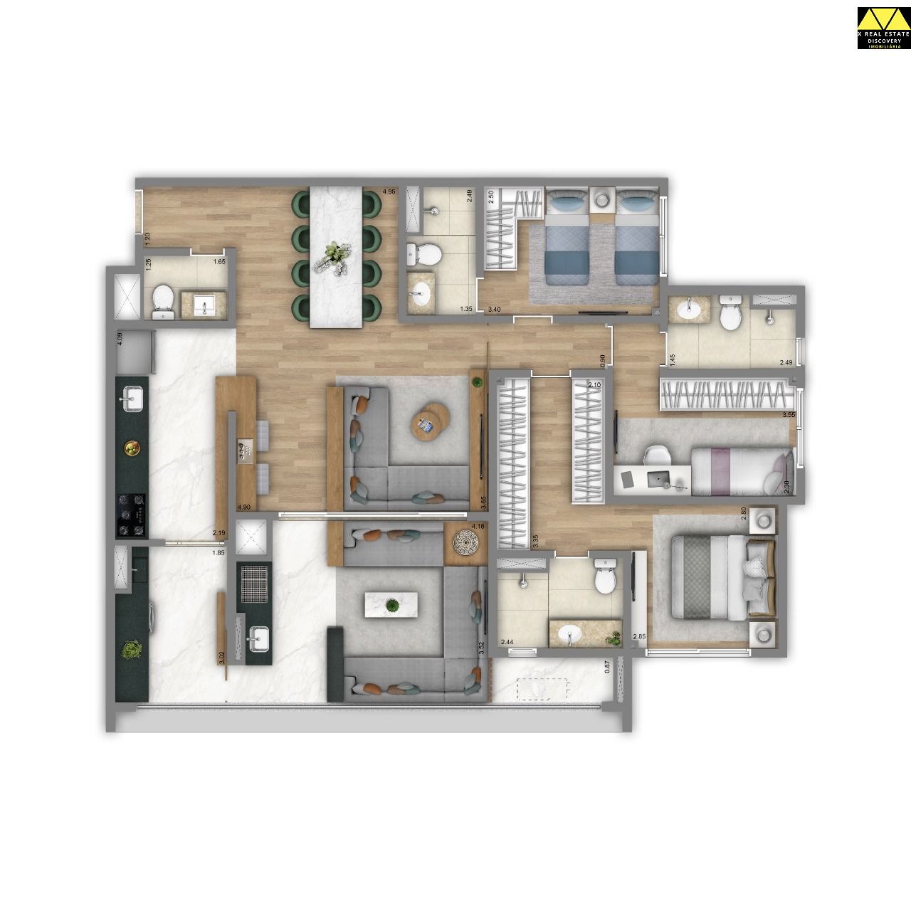 Apartamento, 2 quartos, 67 m² - Foto 18