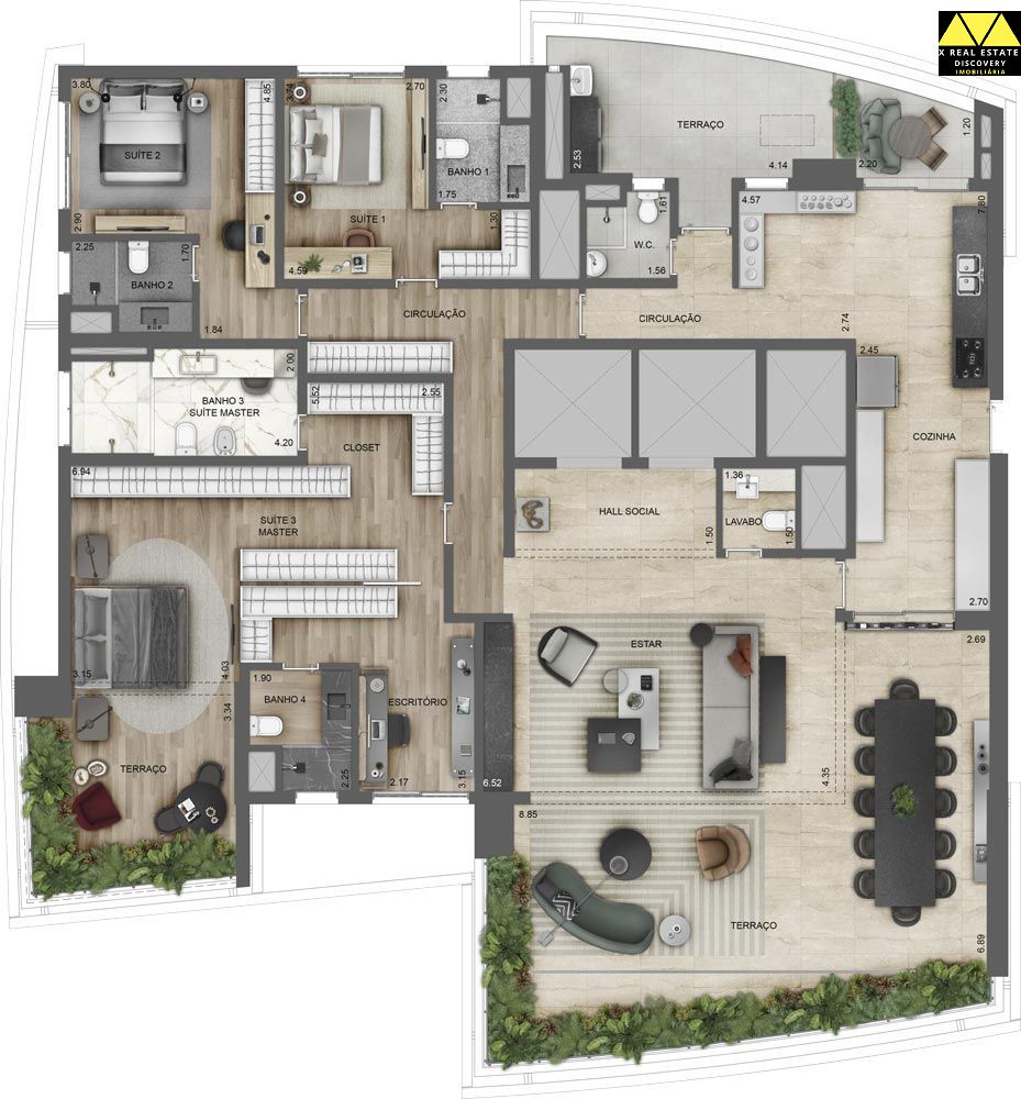 Apartamento, 4 quartos, 276 m² - Foto 34