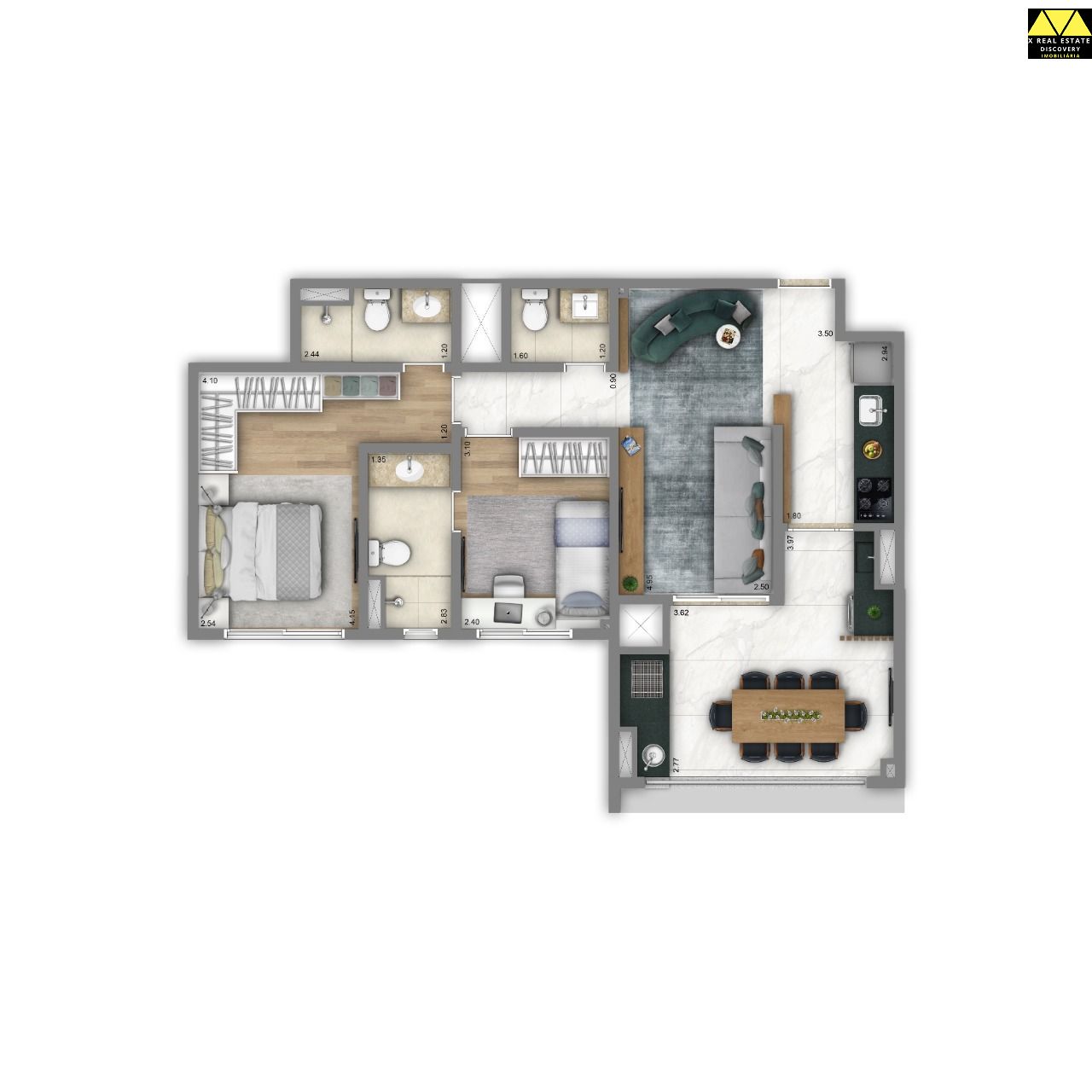 Apartamento, 2 quartos, 67 m² - Foto 21