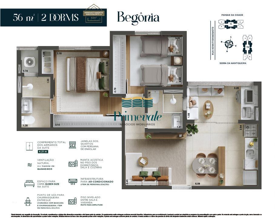Apartamento, 2 quartos, 76 m² - Foto 71