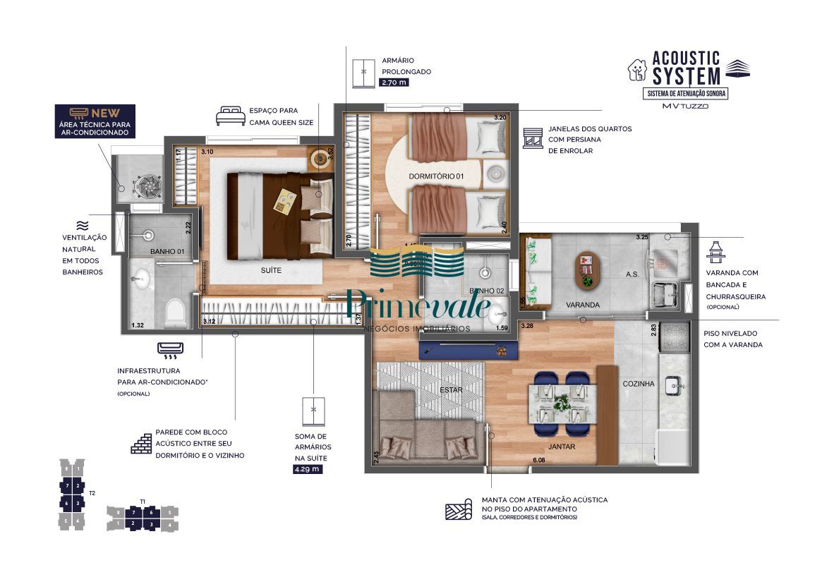 Apartamento, 2 quartos, 76 m² - Foto 41