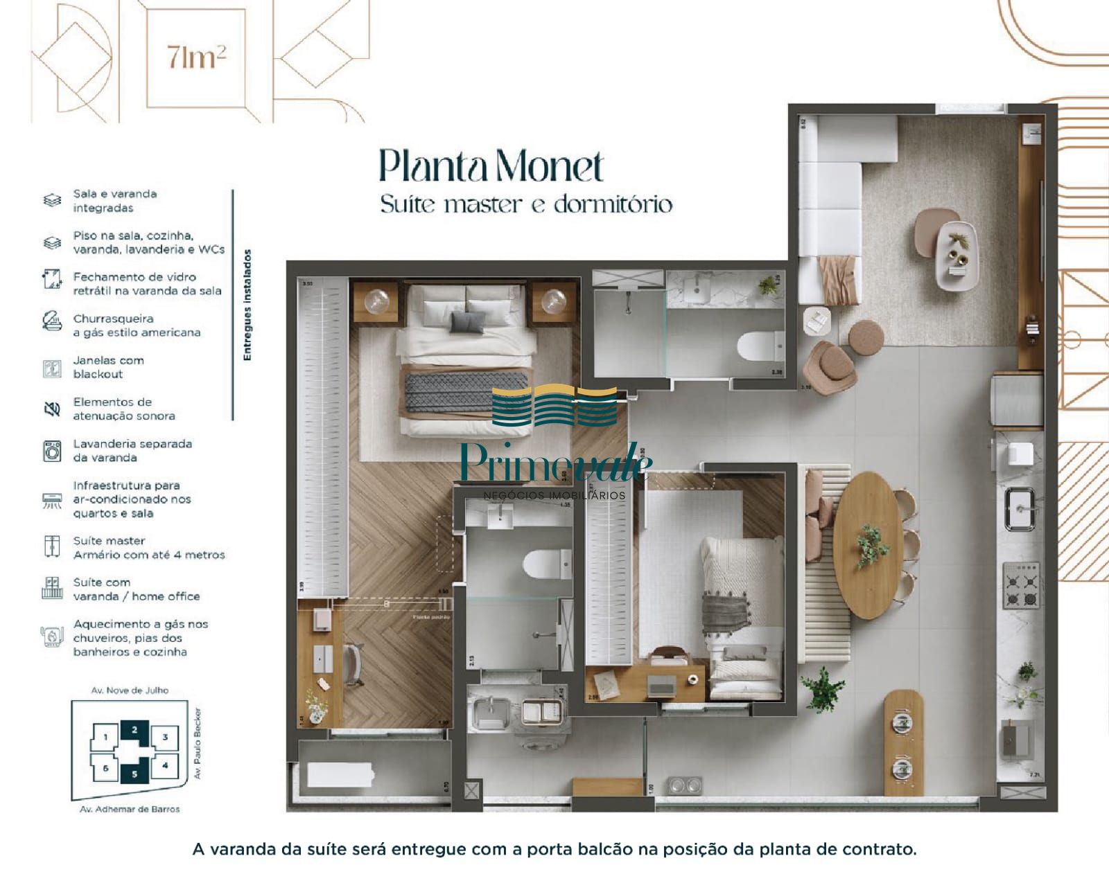 Apartamento, 2 quartos, 71 m² - Foto 21