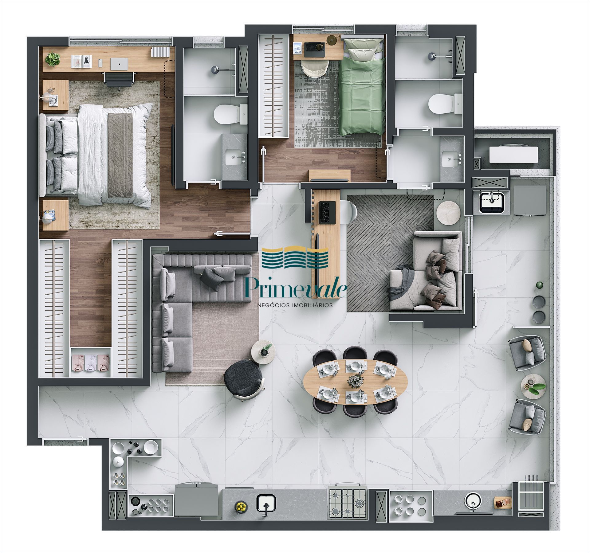 Apartamento, 2 quartos, 71 m² - Foto 26