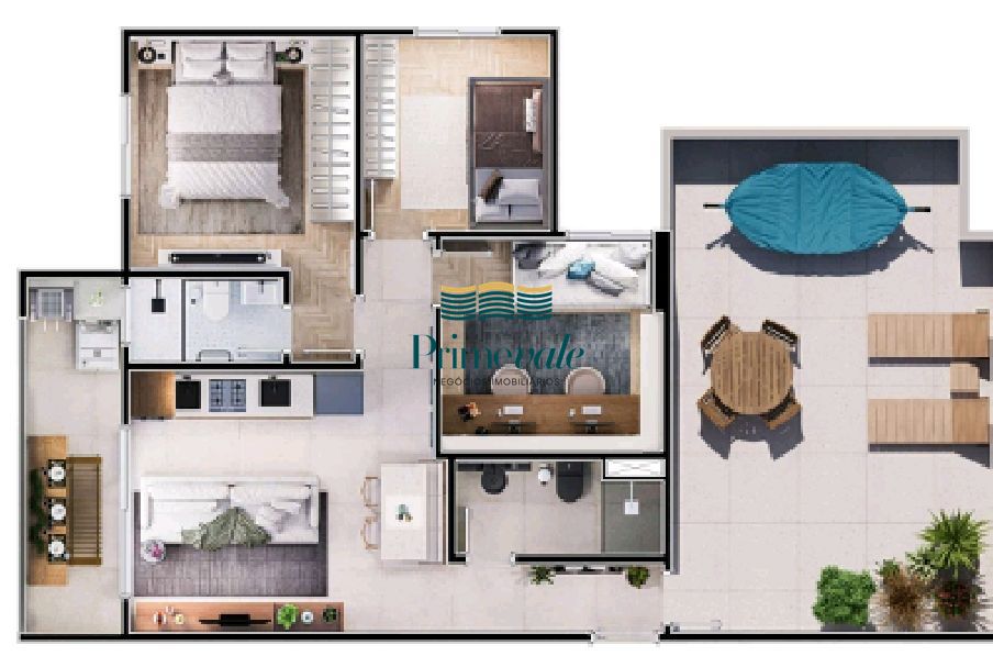 Apartamento, 1 quarto, 43 m² - Foto 13