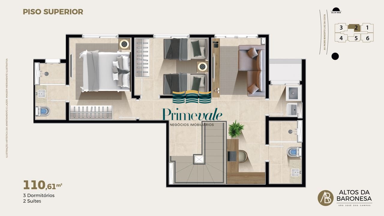 Apartamento, 3 quartos, 71 m² - Foto 38