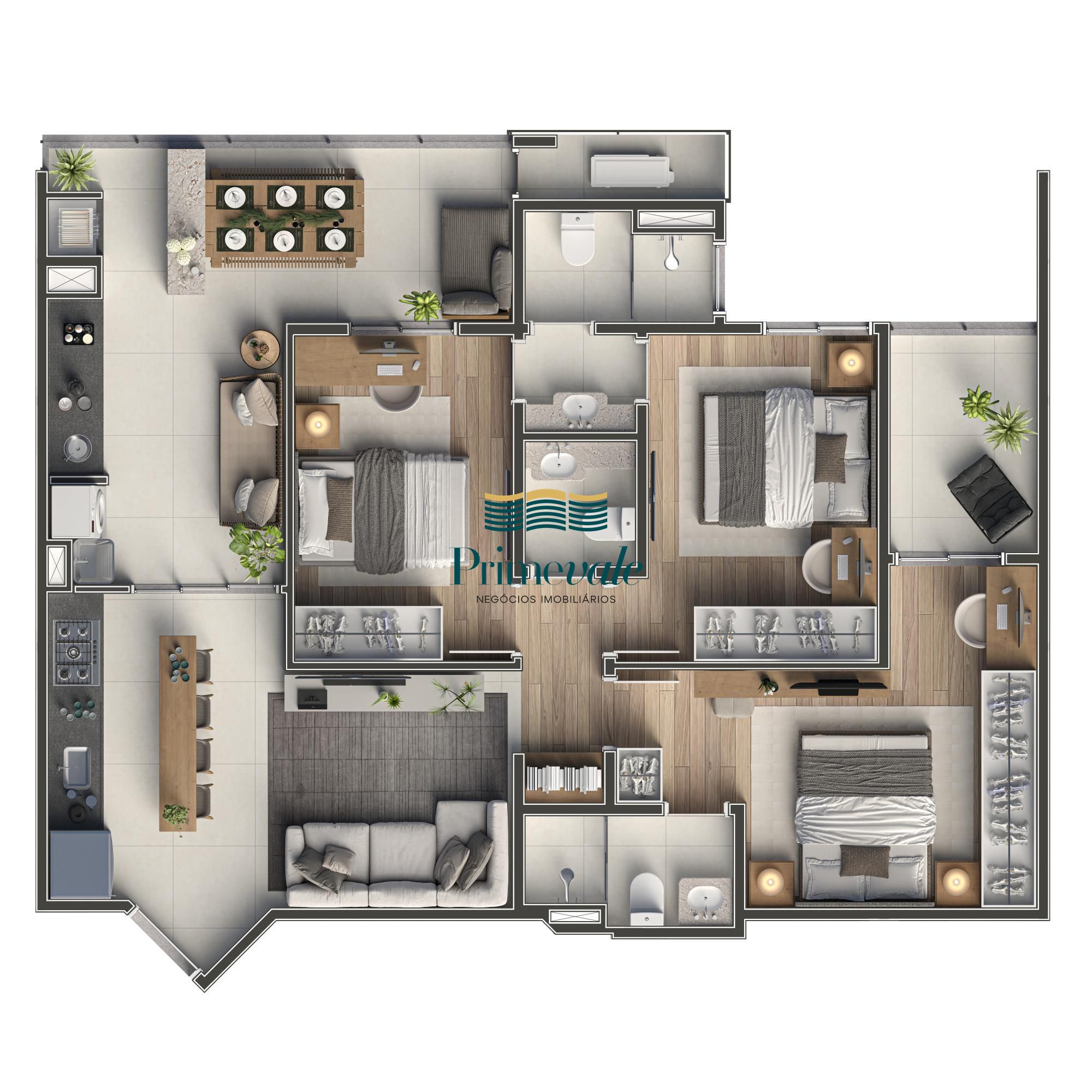 Apartamento, 3 quartos, 88 m² - Foto 19