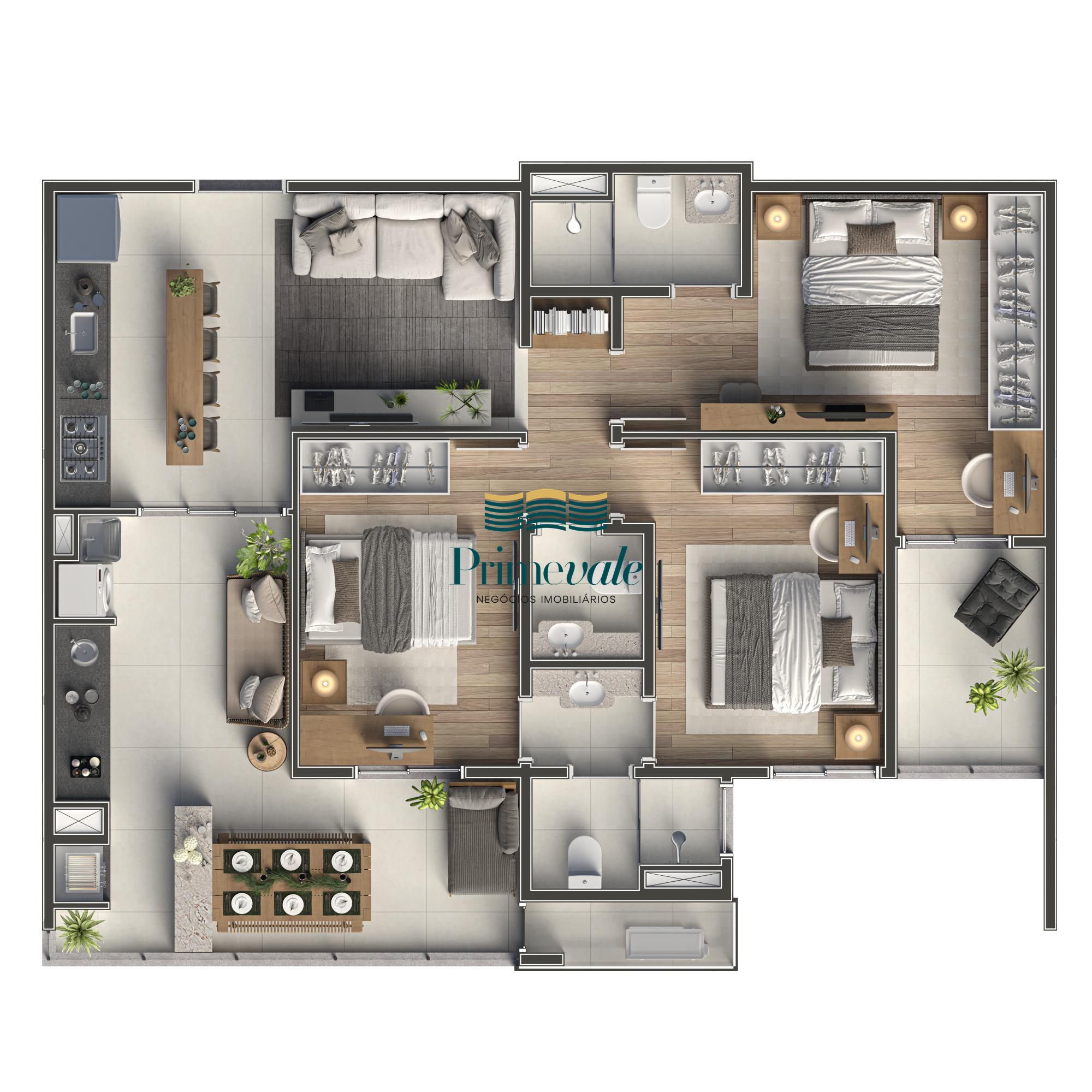 Apartamento, 3 quartos, 88 m² - Foto 22