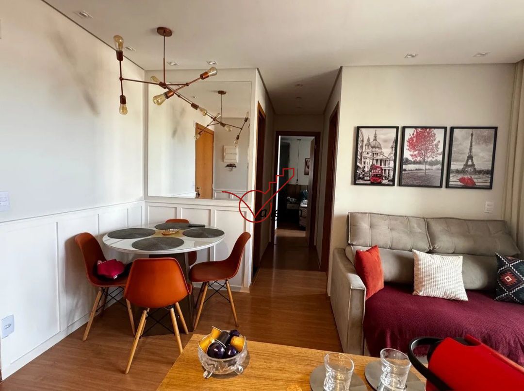 Apartamento à venda com 2 quartos, 45m² - Foto 7