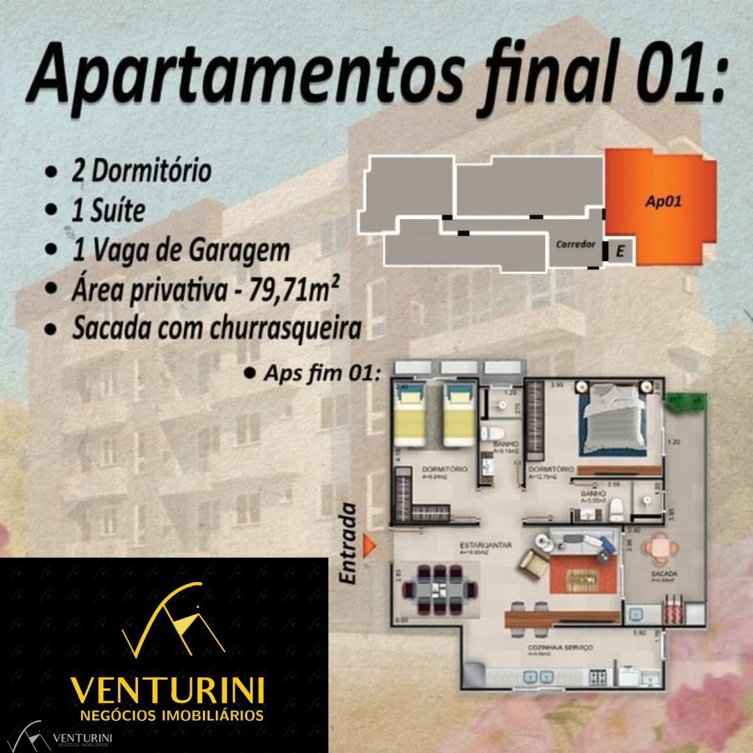 Apartamento à venda com 2 quartos, 79m² - Foto 4