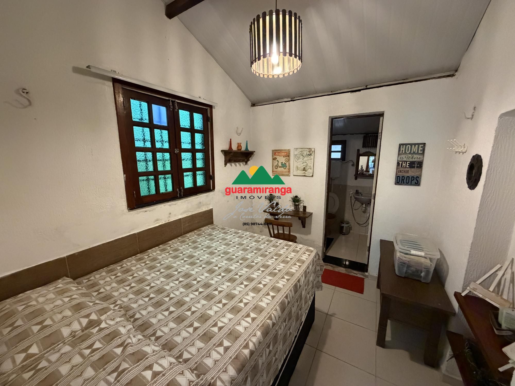 Chácara de 100,29m², com 03 suítes, churrasqueira e varanda 