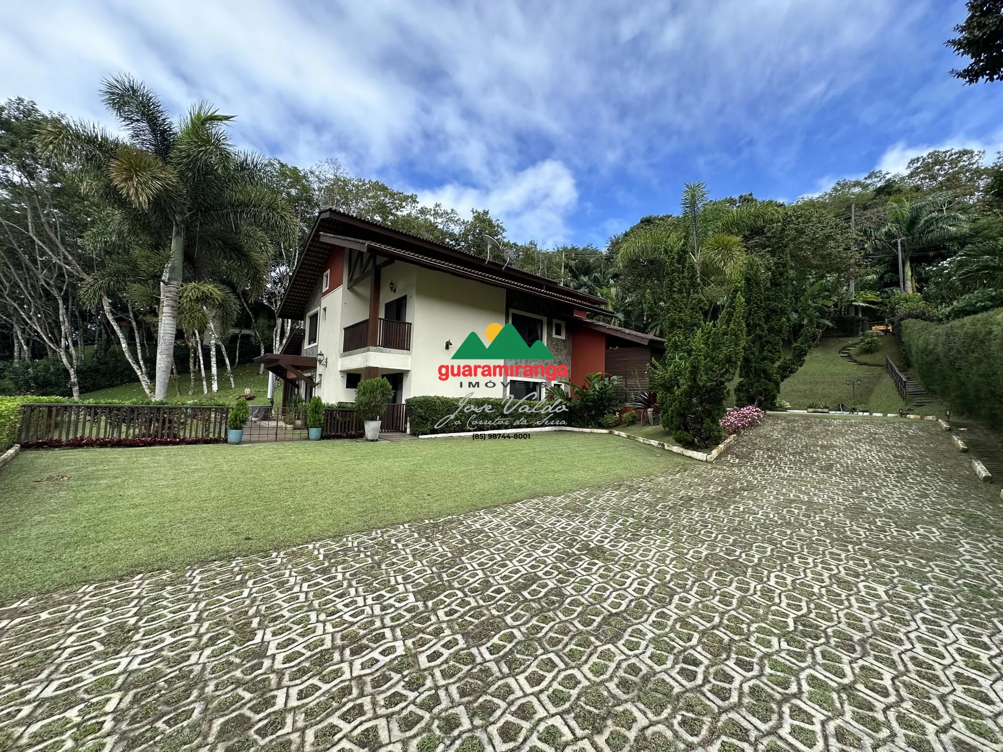 Casa em condomínio à venda  no Monte Flor - Guaramiranga, CE. Imóveis