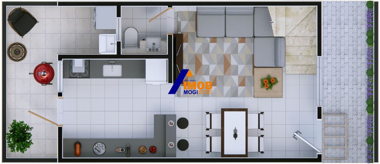 Casa de Condomínio, 2 quartos - Foto 3