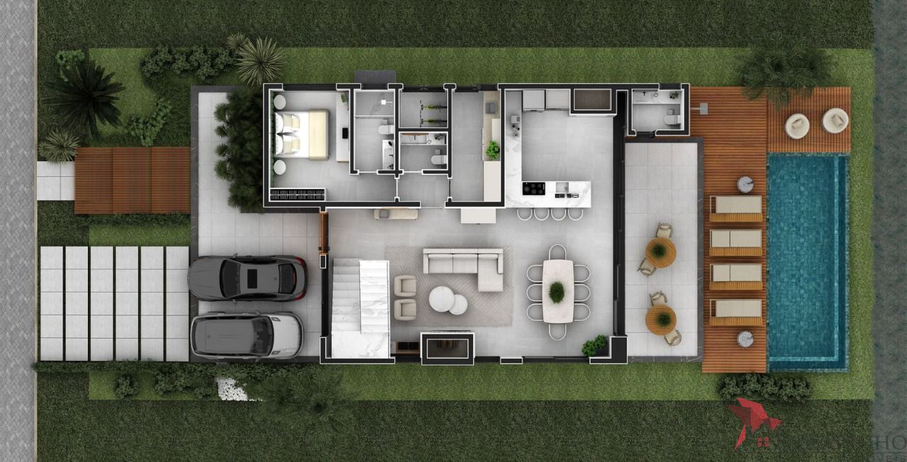 Casa de Condomínio à venda com 4 quartos, 315m² - Foto 3