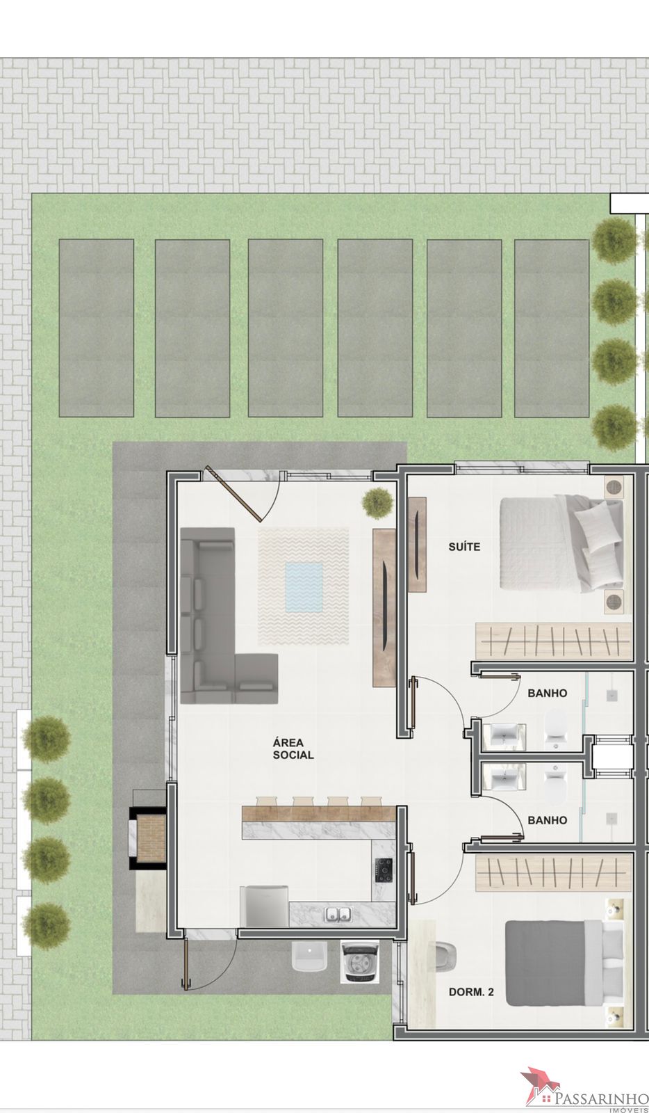 Casa à venda com 2 quartos, 62m² - Foto 5