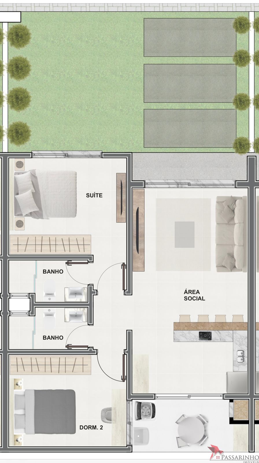 Casa à venda com 2 quartos, 62m² - Foto 4