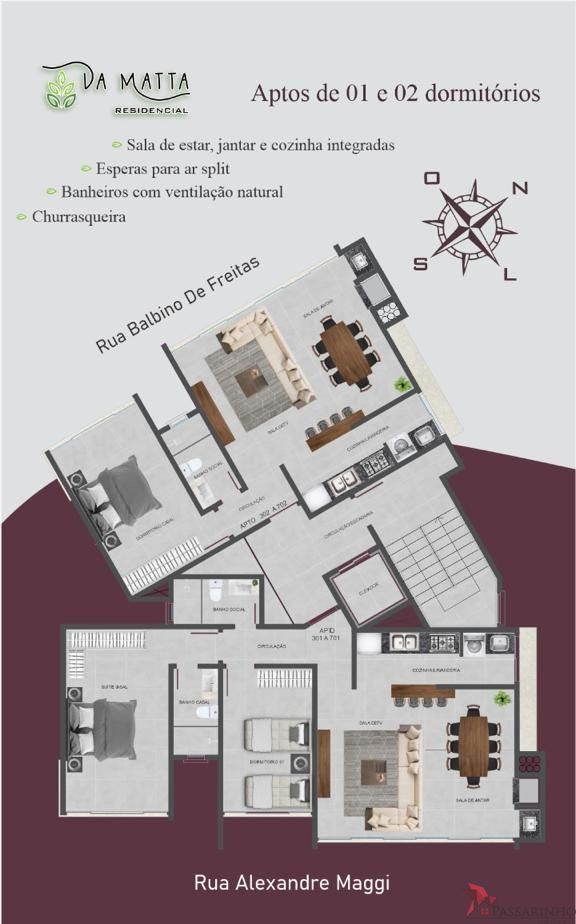 Apartamento à venda com 2 quartos, 103m² - Foto 3