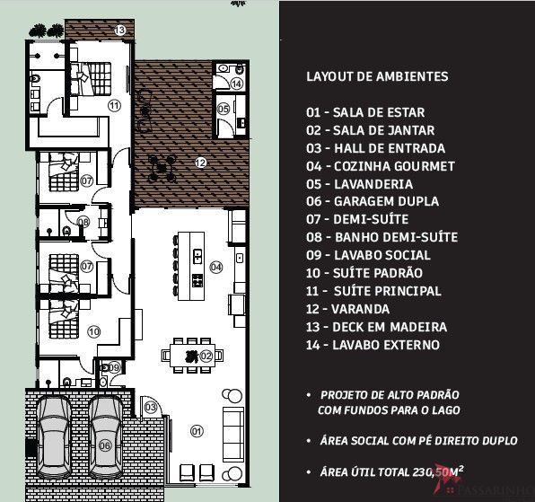 Casa de Condomínio à venda com 4 quartos, 230m² - Foto 13