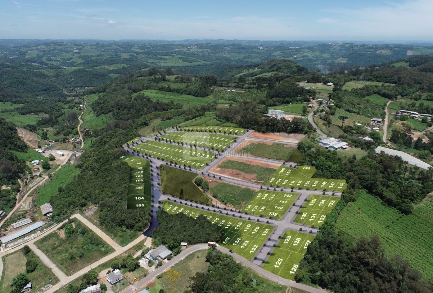 Terreno/Lote  venda  no Caminhos da Eullia - Bento Gonalves, RS. Imveis