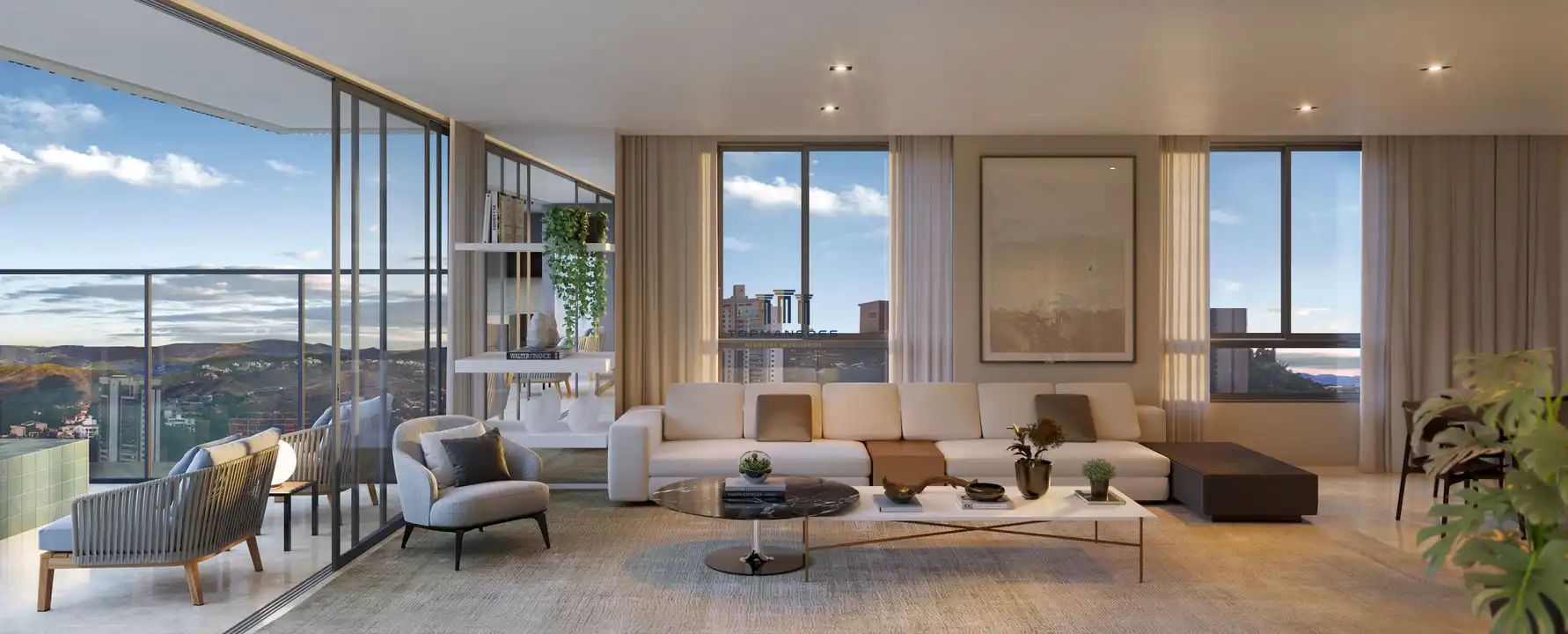 Apartamento 4 quartos com 2 suites e 2 semis, 3 vagas, lazer no Vila da Serra