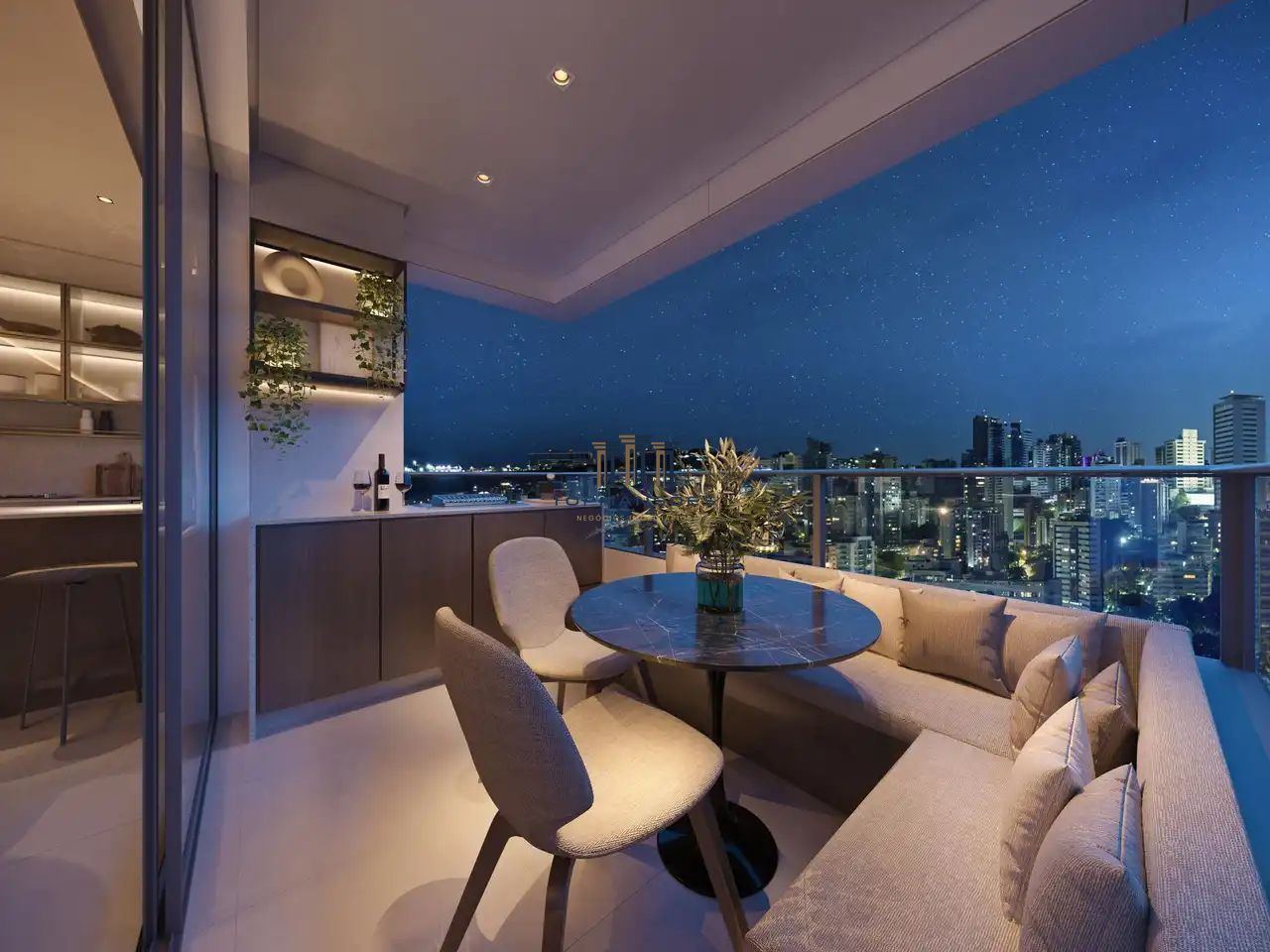 Apartamento de 3 ou 4 quartos com 2 ou 3 vagas no Luxemburgo com lazer