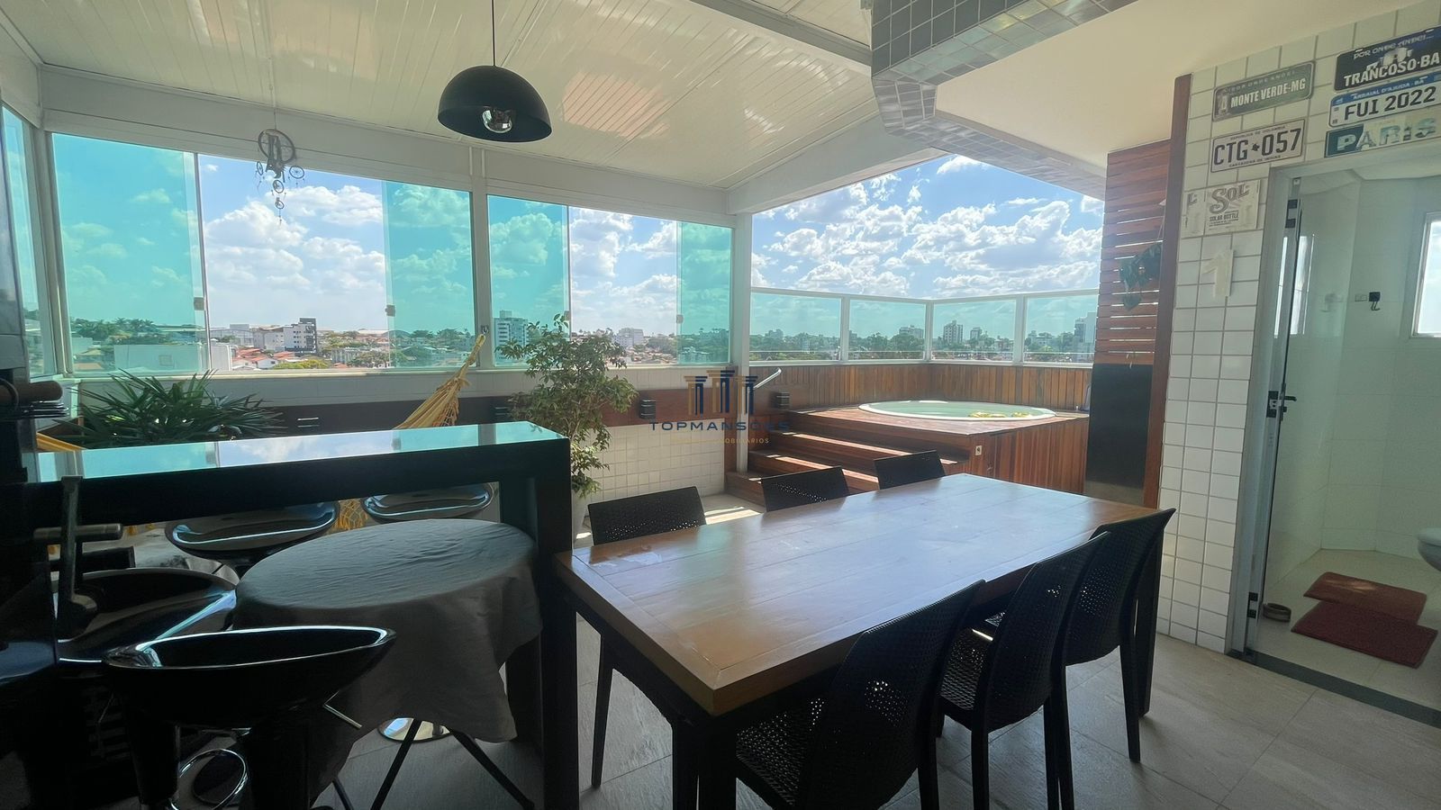 Cobertura com gourmet e spa 3 quartos no Itapuã/Belo Horizonte