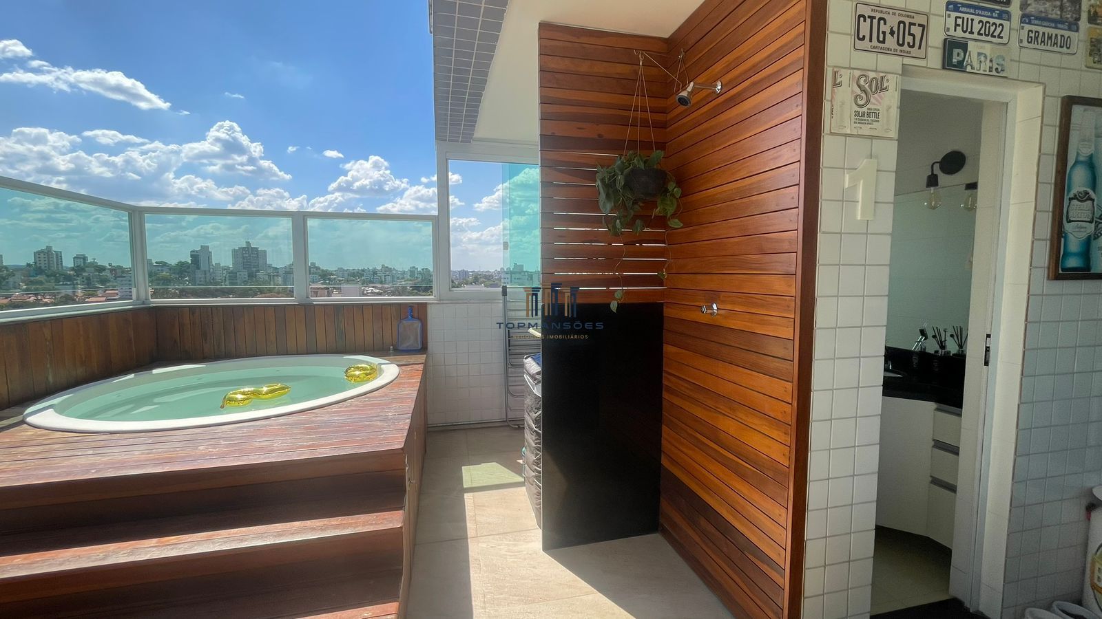 Cobertura com gourmet e spa 3 quartos no Itapuã/Belo Horizonte