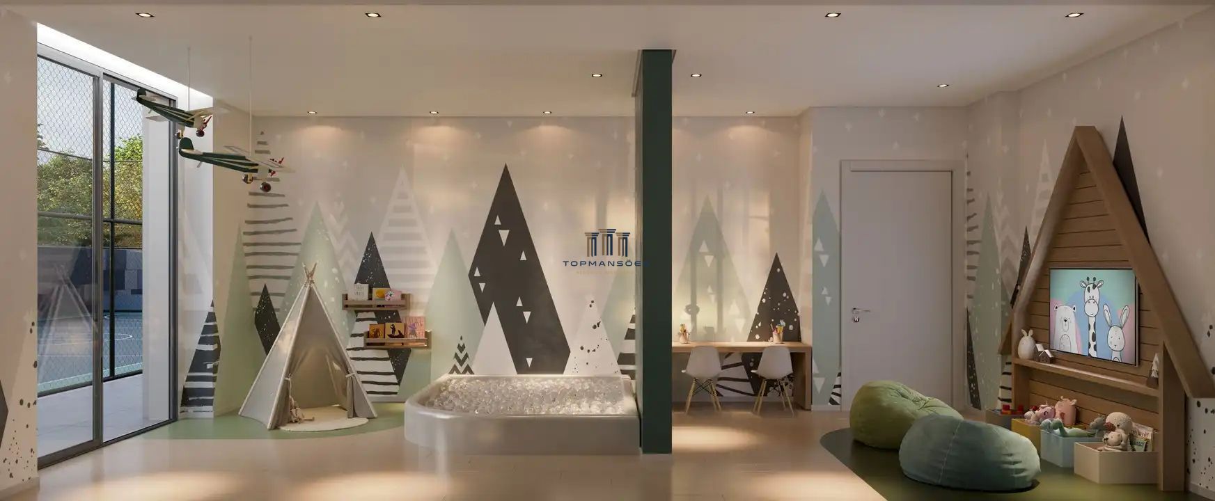 Apartamento de 3 ou 4 quartos com 2 ou 3 vagas no luxemburgo