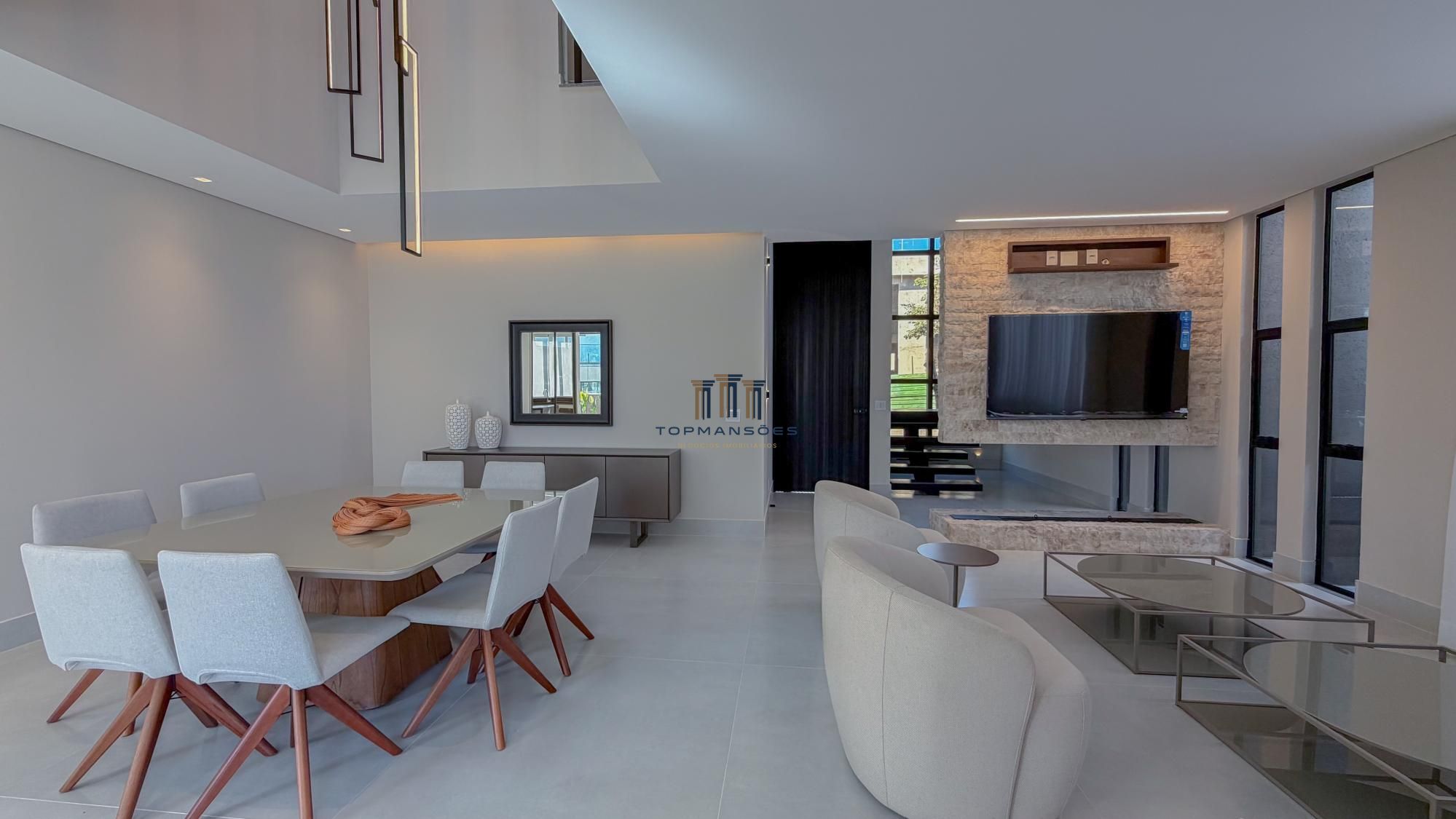 Casa nova de alto padrão em alphaville, 4 suites , piscina e