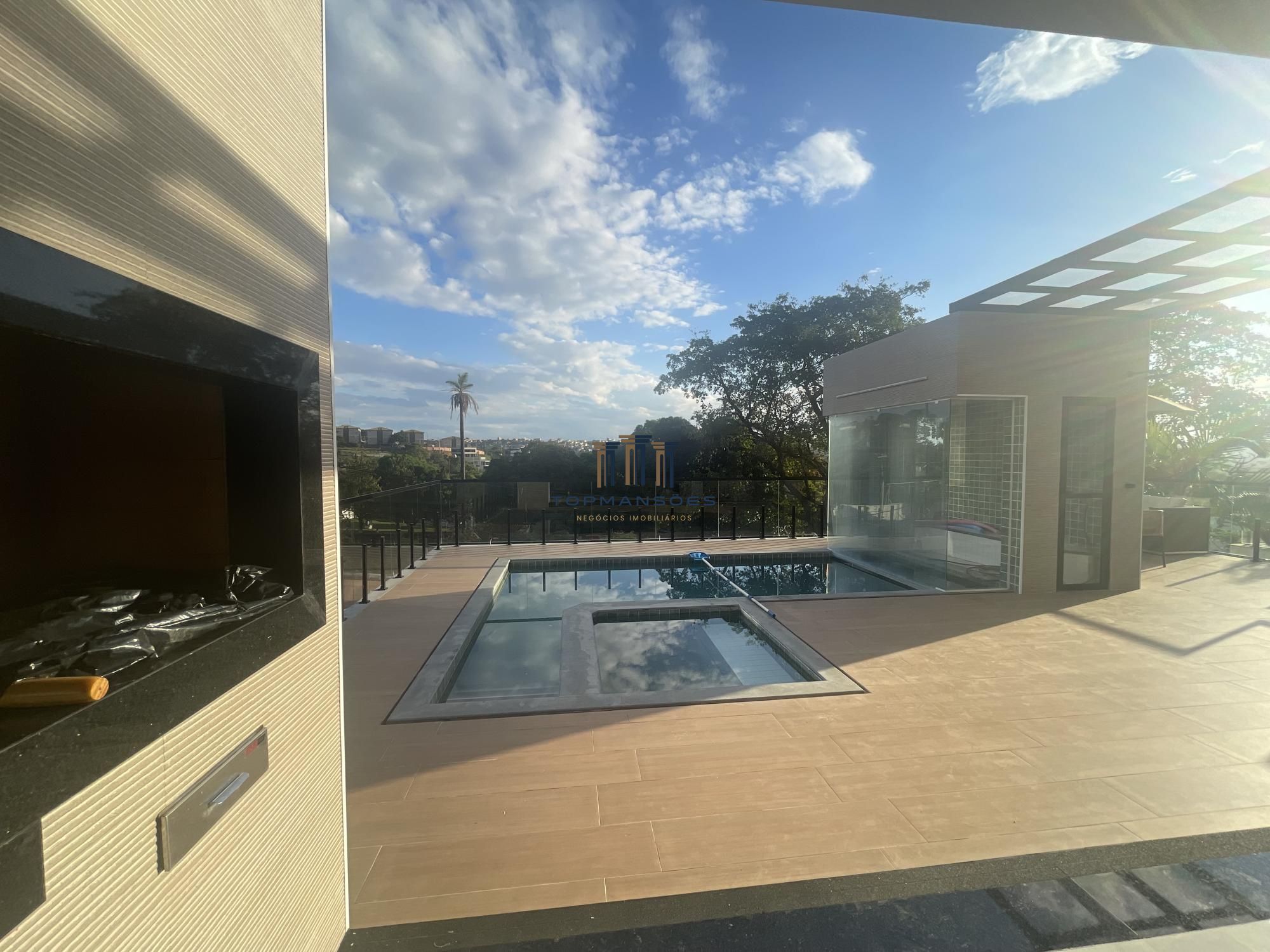 Casa nova mobiliada em alphaville vespasiano, piscina, spa e