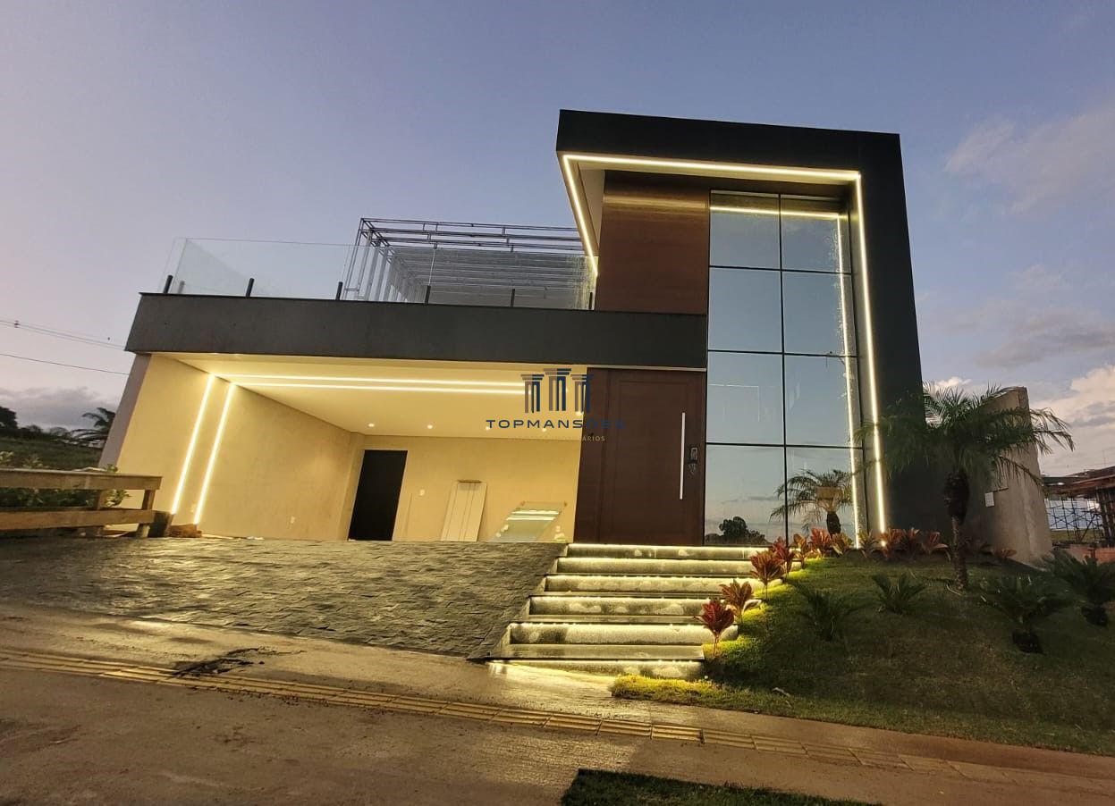 Casa Nova Alto Padrão em Condominio na Pampulha com 4 suites, Gourmet ePiscina